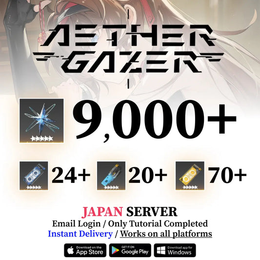 Aether Gazer Shifted Stars Starter Account [JAPAN]